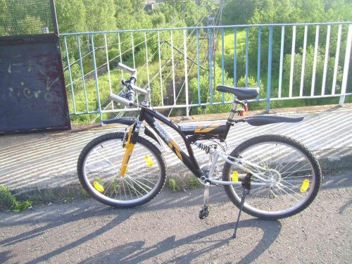 Mój sprzęt #rower #sosnowiec #most
