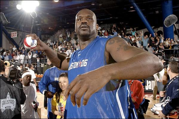 SHAQ #NBAAND1USABASKETMIAMIPIŁKASHAQ