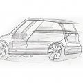 Urban Vehicle 2007
first sketches