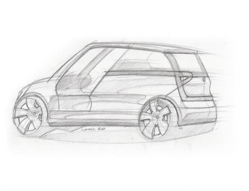 Urban Vehicle 2007
first sketches