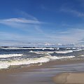 Plaża Krynica morska jesień #plaża #KrynicaMorska #morze