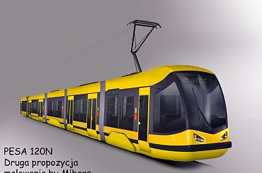 Trzy propozycje malowania.Trzecia jest chyba najbardziej Warszawska :) #PESA #malowanie #tramwaj #kondom #gąsiennica #pesolot #niskopodłogowy
