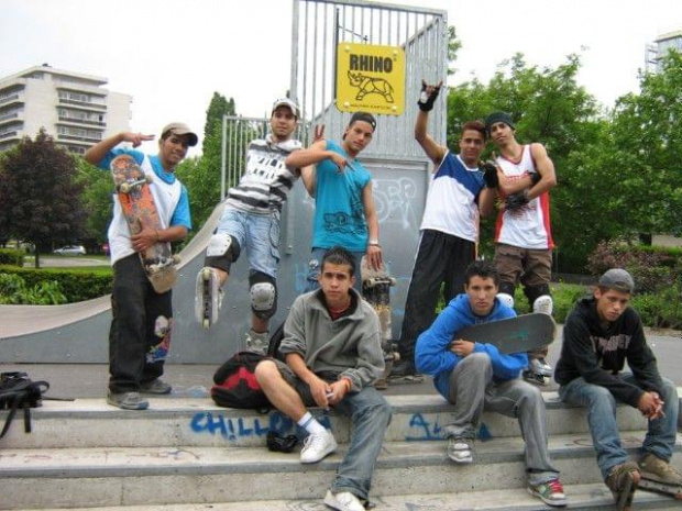 Cała ekipa chłopaków ze skateparku. :) #skatepark