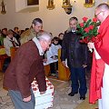 Ostatnia Msza Święta i pożegnanie ks. Piotra Kradasa z Dąbrówki, odchodzącego do parafii w Somoninie!
Dąbrówka - 29.11.2007 r.