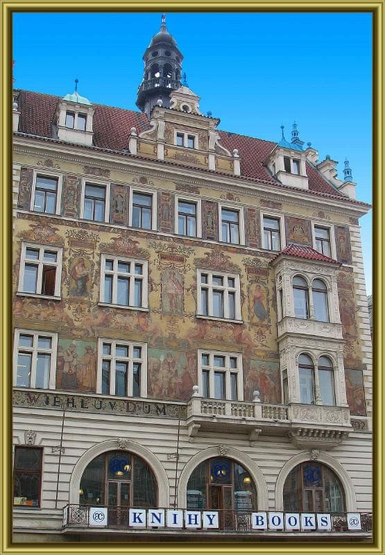 Praga i jej kamienice #Praga #miasta #urbanistyka #kamienice #zabytki #domy