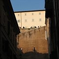 koniec ulicy #rzym #roma #włochy #italia #ściana #schody #ulica