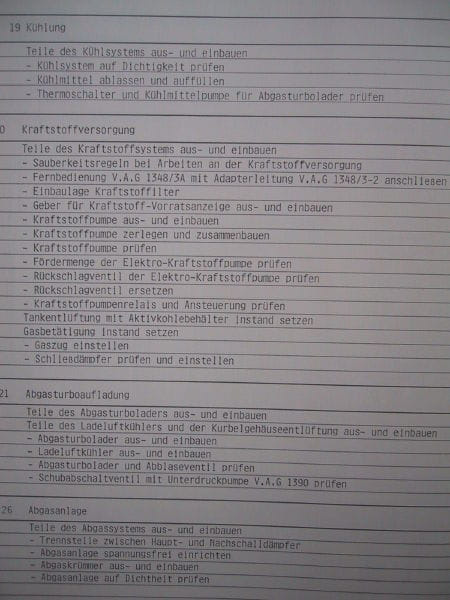 Repleitf AUDI 100 Motor 3B Mech.89..2