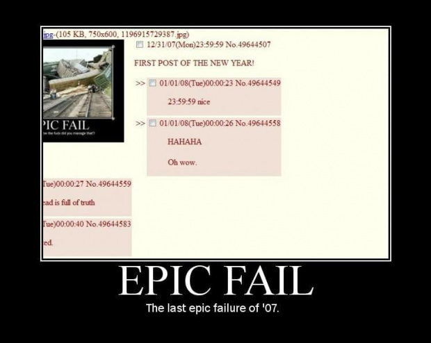 #epicfail