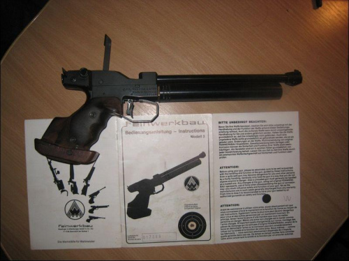 Pistolet CO2 FWB Model2