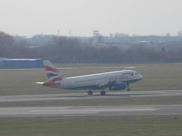 Odlot A318 BA to London. #samolot