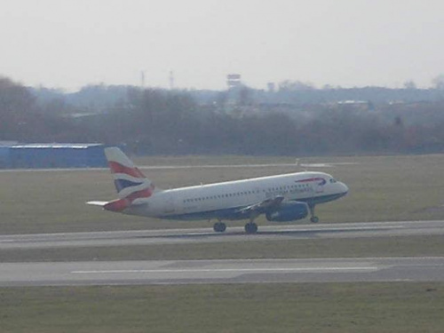 Odlot A318 BA to London. #samolot
