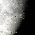 Księżyc w powiększeniu 120x #Księżyc #Kopernik #krater #teleskop