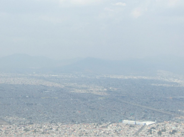 Miasto Meksyk - widoki podniebne... #MiastoMeksyk #MexicoCity
