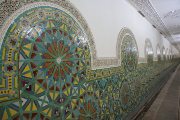 Casablanca - meczet Hassana II - hammam #Casablanca