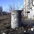 Schrony przy torach kolejowych ul. Konstantynowska most kolejowy. ŁÓDŹ