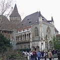 Budapeszt - zamek Vajdahunyad w Paku Miejskim (Milenijnym) #węgry #wycieczka #wino #eger #budapeszt