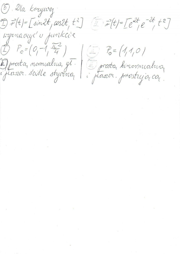 [Algebra z geometrią] egzamin 2004