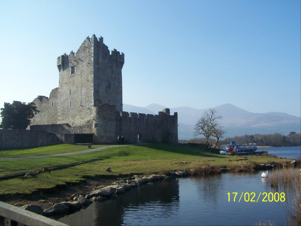 Zamek Ross w Killarney #ZamekRoss