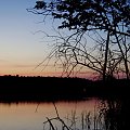 #ZachódSłońca #jezioro #niebo #zachód #krajobraz #plener #wieczów