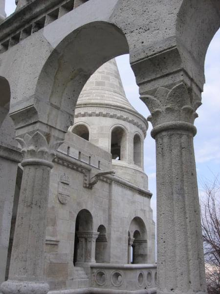 Budapeszt - na wzgórzu Zamkowym, Baszta Rybacka