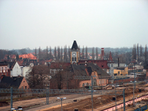 budynek dworca PKP #chojnów #miasto #krajobraz #DolnyŚląsk