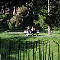 Park Staszica.
Tu widać dawną barierkę mostu. #park