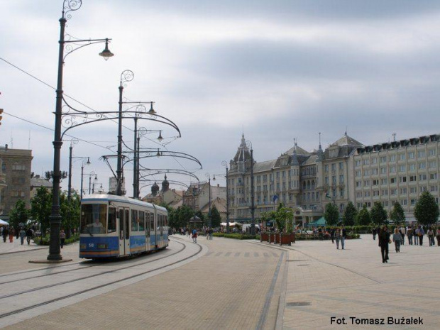 Tramwaje na deptakach.