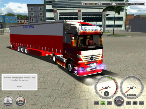 pierwszy polski actros michtrans