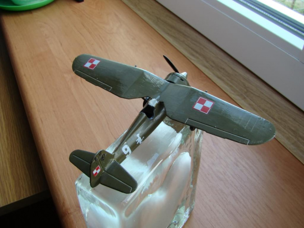 P-11c, braciszek P-7a :D #modele #samoloty