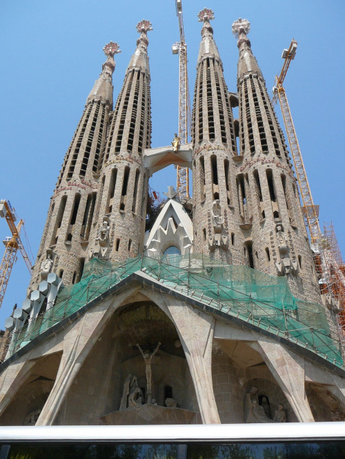 Barcelona- niekończąca się budowla od któregoś wieku.