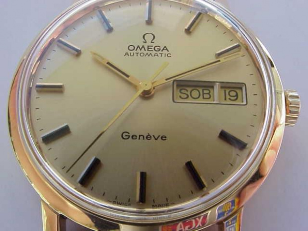 Omega Geneve 1976r Gold