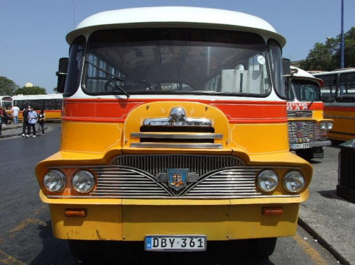 Maltańskie autobusy
