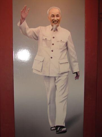 Zdjęcie Ho Chi Minha w Muzeum jego imienia w Ha Noi