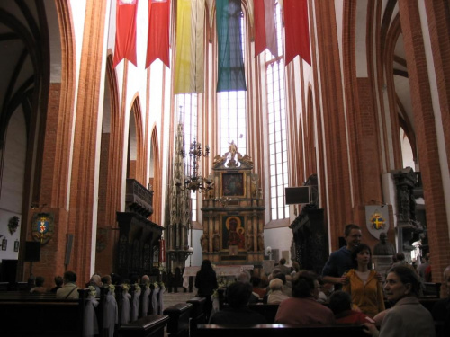 Wnętrze kościoła św. Elżbiety