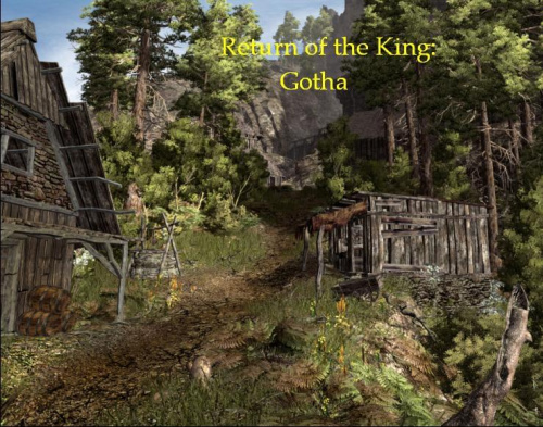 Zapowiedź komiksu Return of the King:Gotha