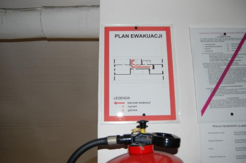 szkoła plan zabezpieczenia