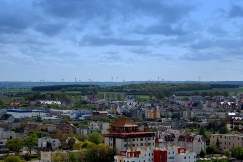 Władysławowo - widok z wieży widokowej