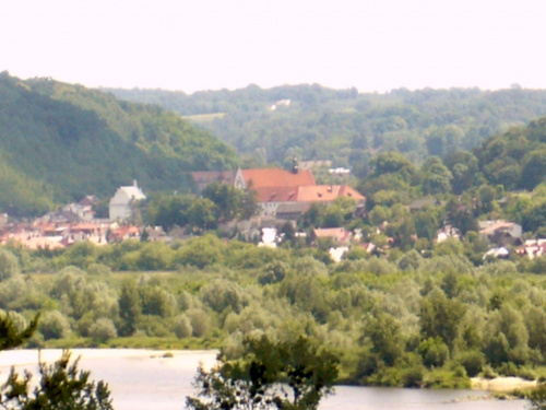 Kazimierz - widok z drugiej strony Wisły