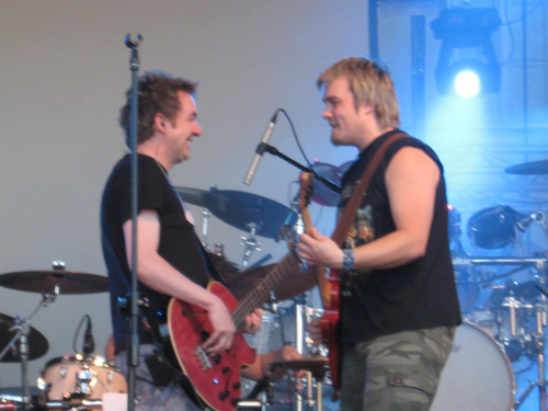 Bracia Cugowscy koncert olkusz 1.06.2008r.Wojtek,Piotrek Cugowski. #PiotrekCugowski