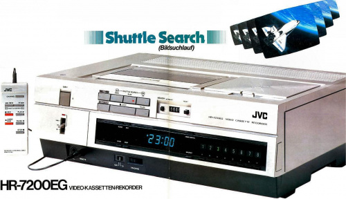 JVC HR-7200, model macierzysty SABY VR 6010 #magnetowid #JVC #SABA #VHS