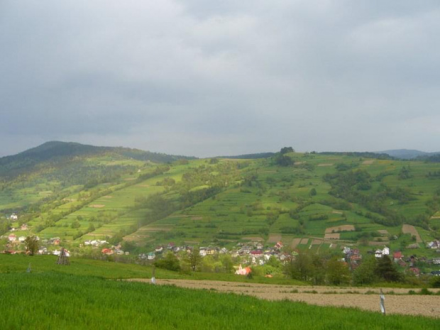 widok z Bucznika na Łomnicę