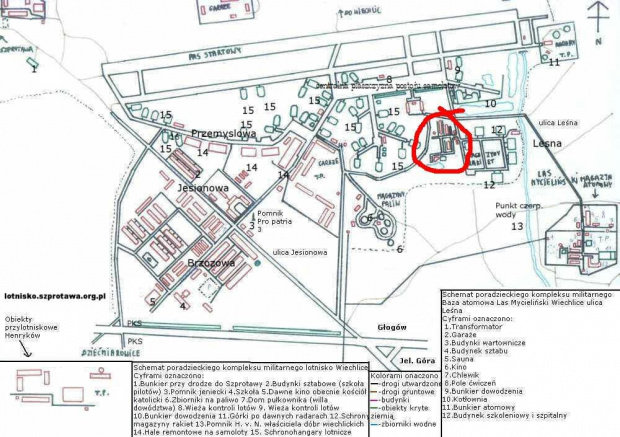 plan lotniska Szprotawa