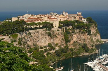 Widok na Pałac Książecy #MonacoIMonteCarlo