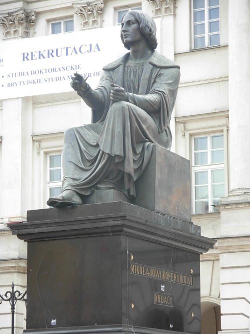 Pomnik Mikołaja Kopernika na Krakowskim Przedmieściu #Warszawa