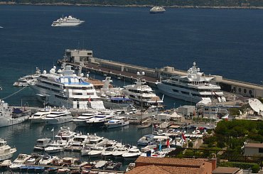 Widok na port #MonacoIMonteCarlo