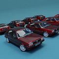 Lancia Delta -model 3D