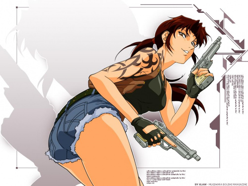 Wallpapers "Black Lagoon" #Wallpapers #Anime #Silver