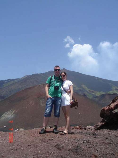 ostatnia erupcja Etny - 2 miesiące temu