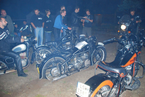 I RAJD NOCNY MOTOCYKLI ZABYTKOWYCH Kresy 2008