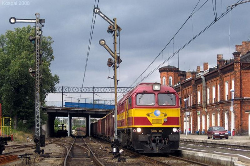 21.07.2008 M62M-003 opuszcza Kostrzyn z pociągiem spółki Rail Polska z Strzlec Kraj,Wsch do Niemiec. #RailPolska #kolej